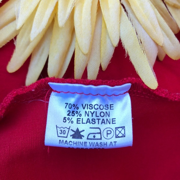 ❤️ “Oh My Love” LONDON, BARBIE Red Sexy Mini Dress/Tunic in Misses Size X-Small! - Picture 5 of 6